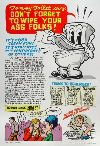 Tommy Toilet Poster