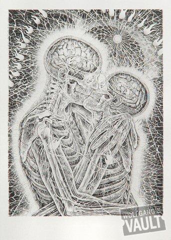 Kissing Postcard