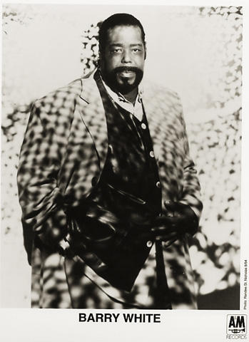 Barry White Promo Print