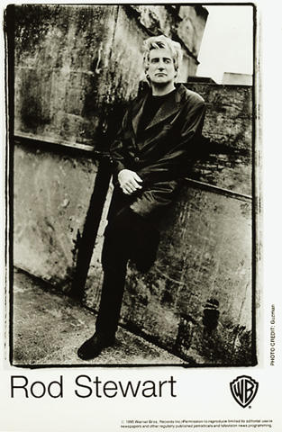 Rod Stewart Promo Print