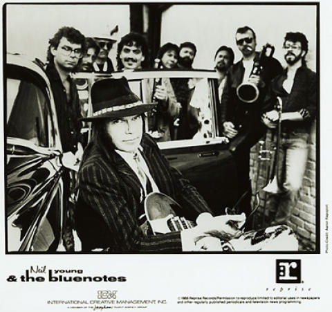 Neil Young & The Bluenotes Promo Print