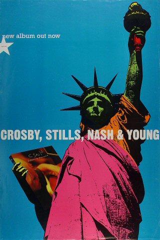 Crosby, Stills, Nash & Young Poster