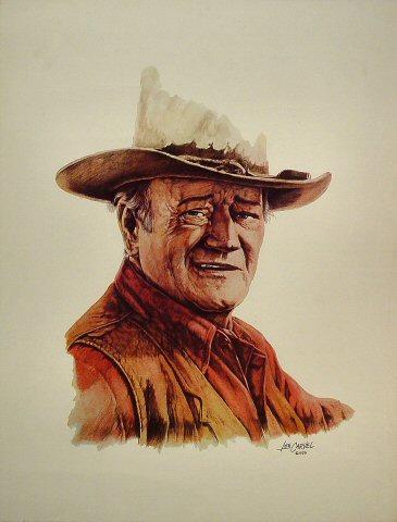 John Wayne Poster