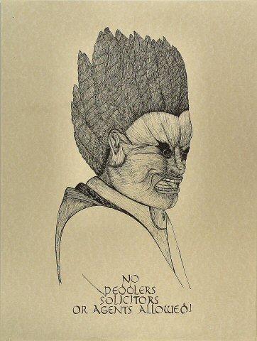 No Peddlers, Solicitors, or Agents Allowed Poster