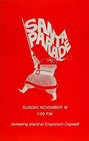 Santa Parade Poster