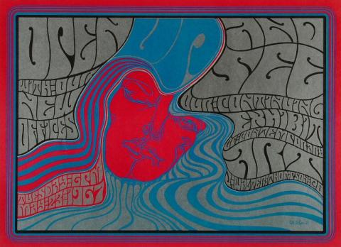 Open Up and See Art Exhibit Poster