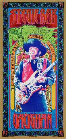 Stevie Ray Vaughan Handbill