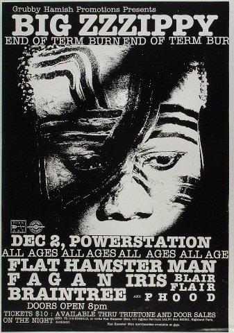 Flat Hamster Man Poster