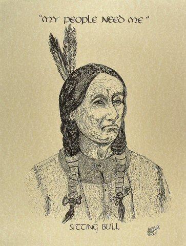 Sitting Bull Poster