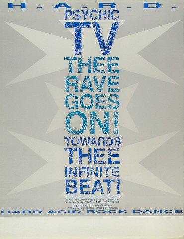 H.A.R.D. Psychic TV Poster