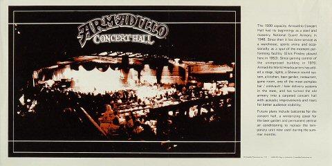 Armadillo Concert Hall Poster