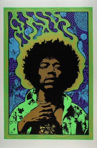 Jimi Hendrix Serigraph