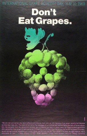 International Grape Boycott Day Poster