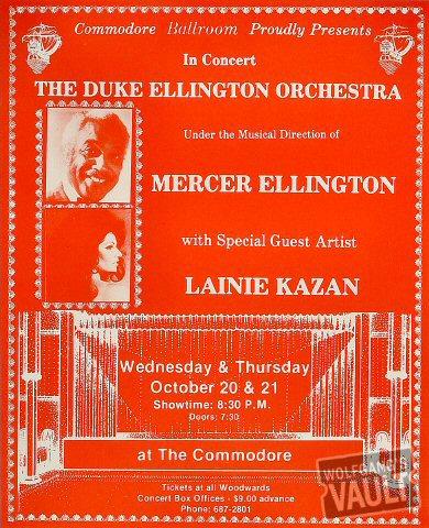 Duke Ellington Orchestra Poster
