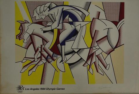 Los Angeles 1984 Olympic Games Poster