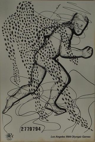 Los Angeles 1984 Olympic Games Poster