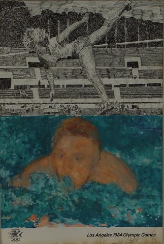 Los Angeles 1984 Olympic Games Poster