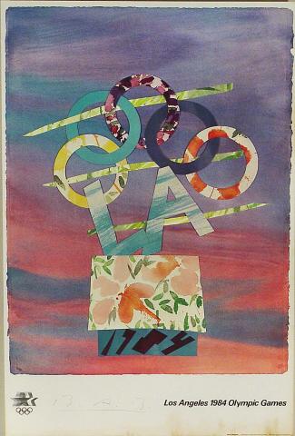 Los Angeles 1984 Olympic Games Poster