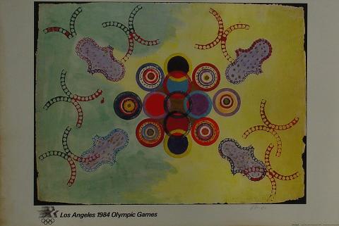 Los Angeles 1984 Olympic Games Poster