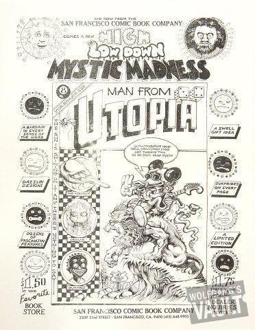 Man From Utopia Handbill