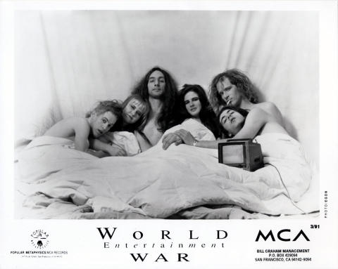 World Entertainment War Promo Print