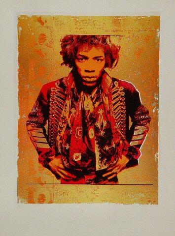 Jimi Hendrix Postcard