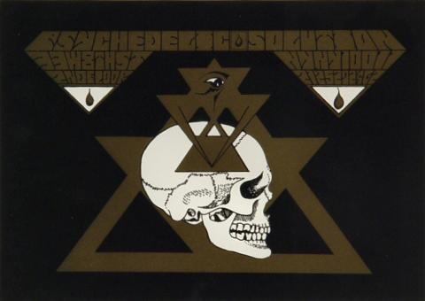 Psychedelic Solution Poster Shop Postcard