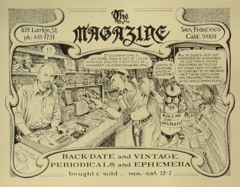 The Magazine Store Handbill