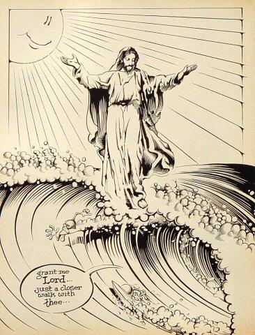 Surfin' Jesus Handbill