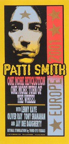 Patti Smith Handbill