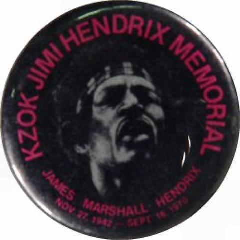 Jimi Hendrix Pin