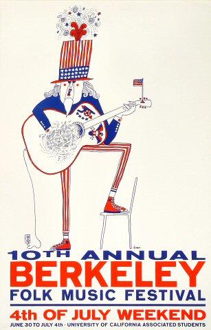 Berkeley Folk Festival Poster
