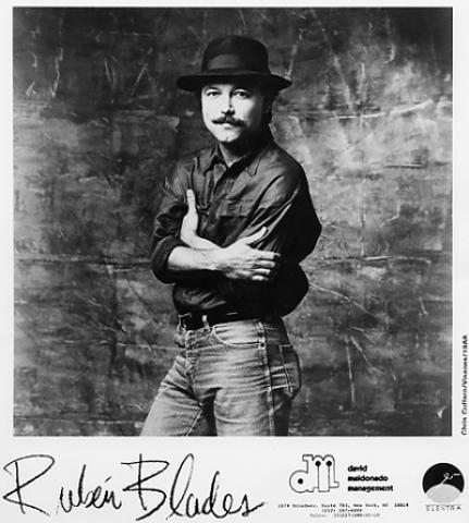 Ruben Blades Promo Print