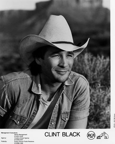 Clint Black Promo Print