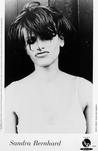 Sandra Bernhard Promo Print