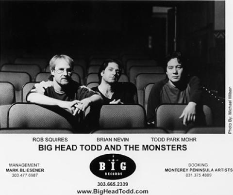 Big Head Todd & The Monsters Promo Print