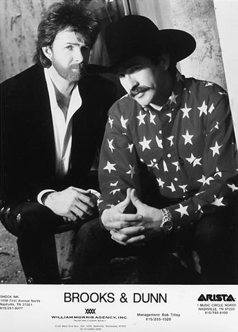 Brooks & Dunn Promo Print