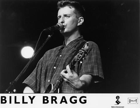 Billy Bragg Promo Print