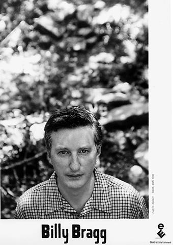 Billy Bragg Promo Print