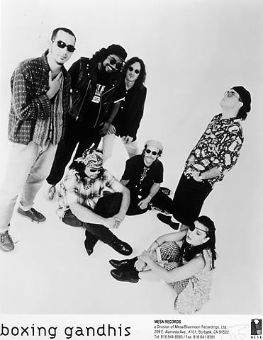 Boxing Gandhis Promo Print