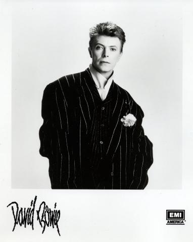 David Bowie Promo Print