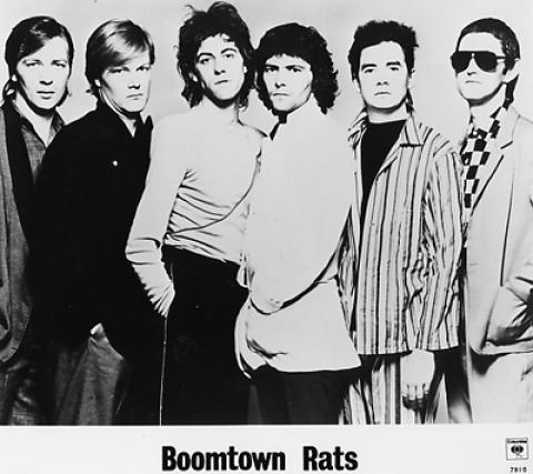 Boomtown Rats Promo Print