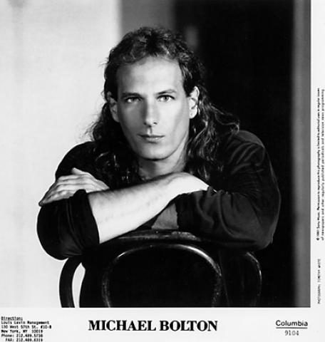 Michael Bolton Promo Print