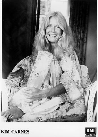Kim Carnes Promo Print