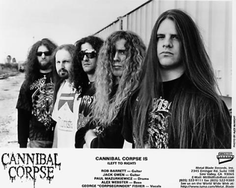 Cannibal Corpse Promo Print