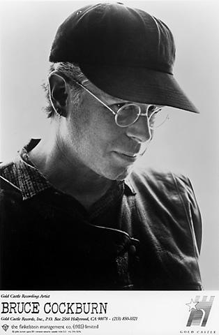 Bruce Cockburn Promo Print