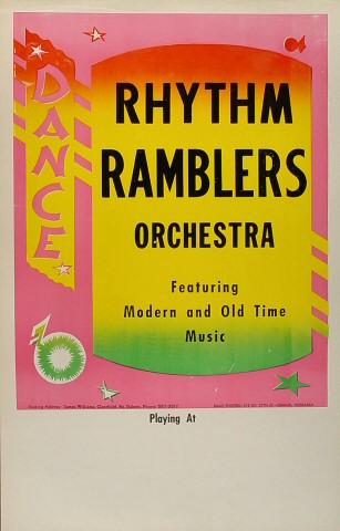 Rhythm Ramblers Orchestra Poster