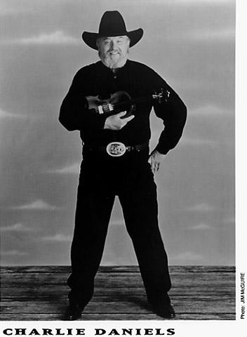 Charlie Daniels Promo Print