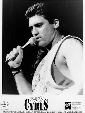 Billy Ray Cyrus Promo Print