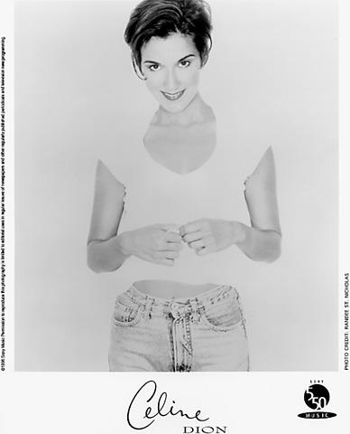 Celine Dion Promo Print